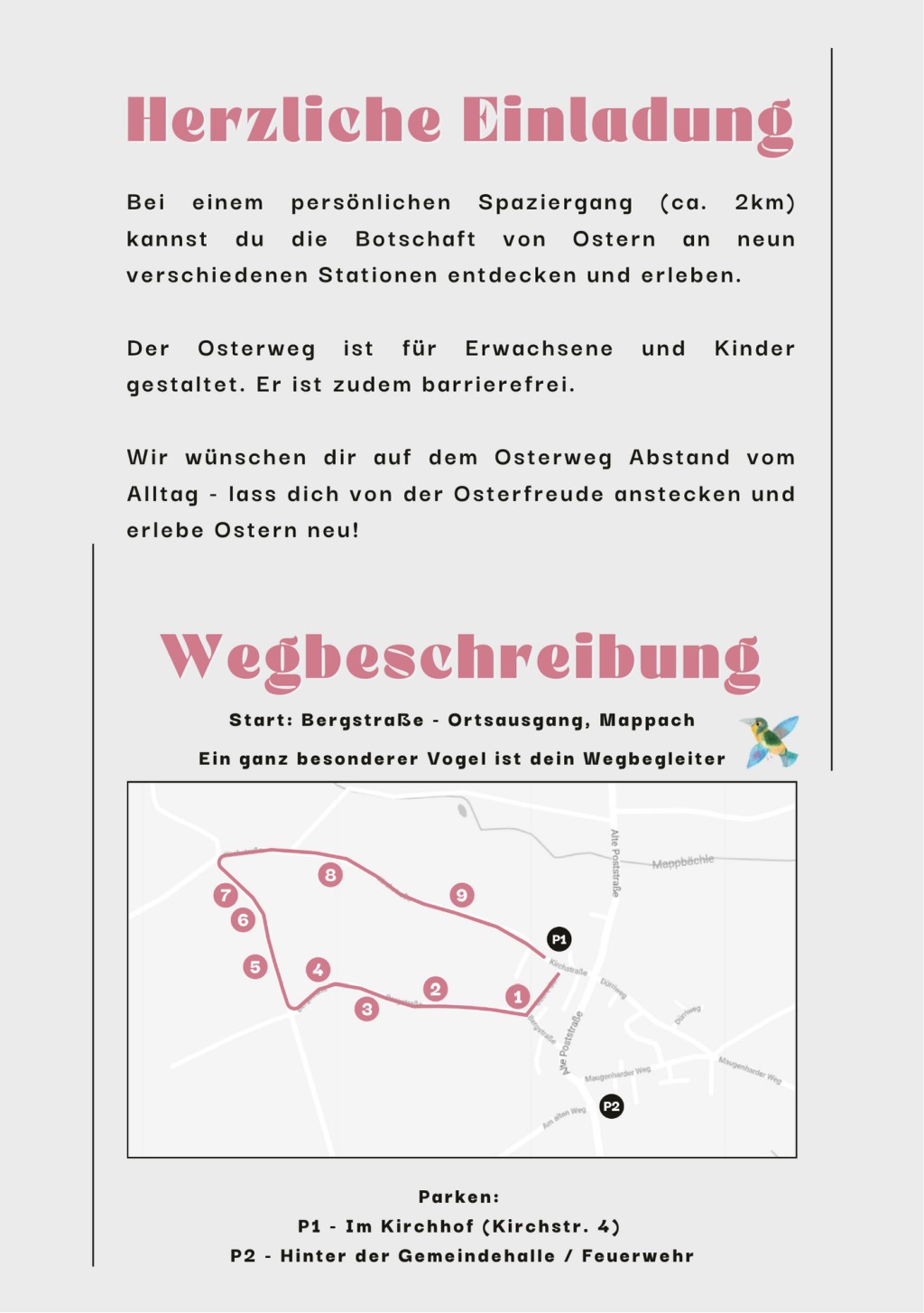  Osterweg Mappach - Evangelisch im Rebland Motiv 